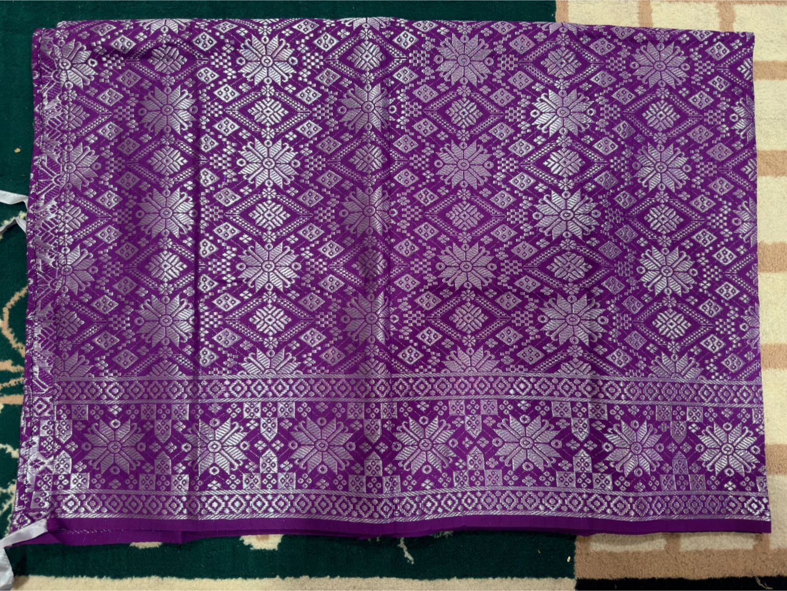 SONGKET UNGU SILVER